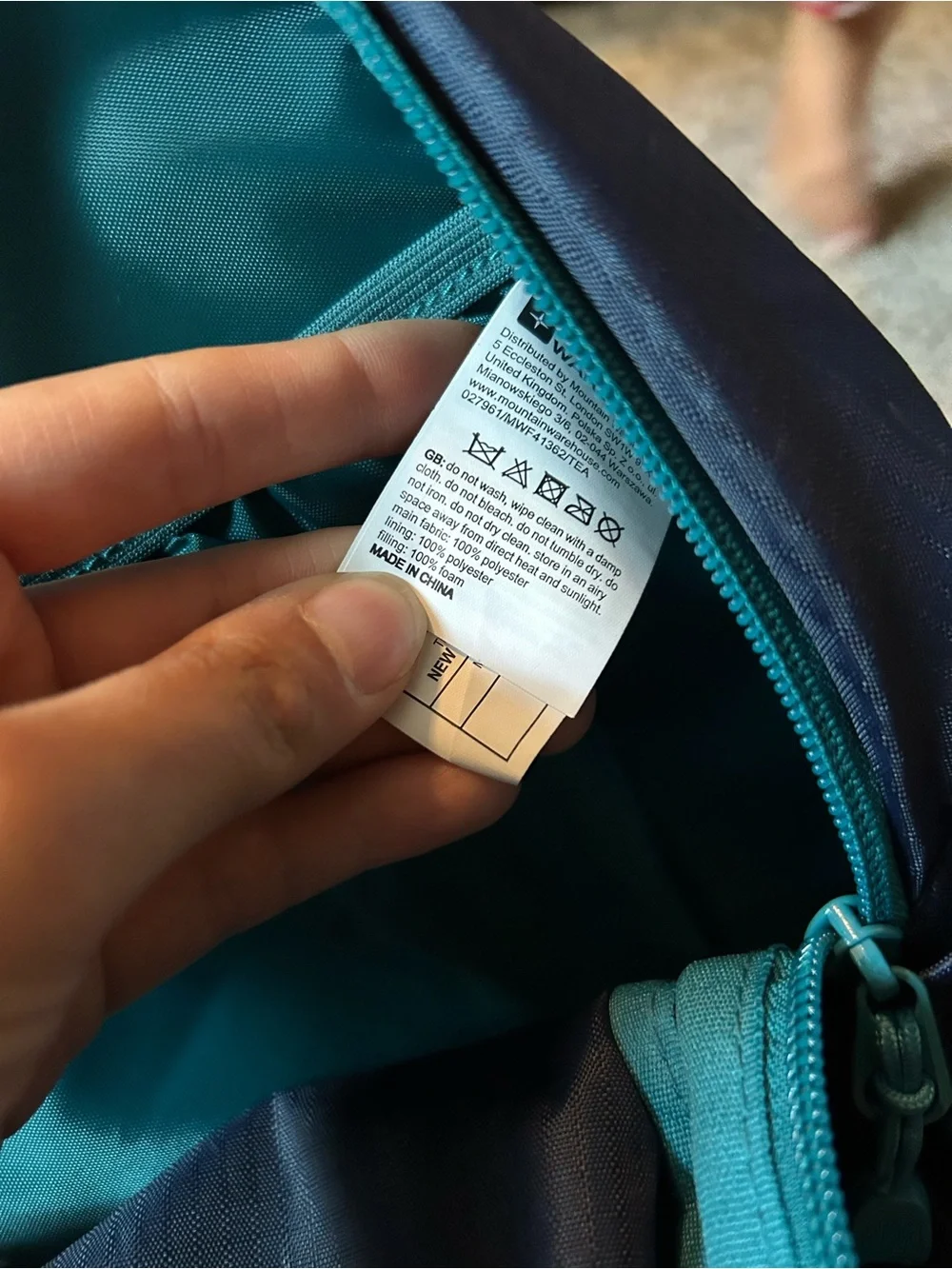 Mountain Warehouse Toddler/Kid’s Blue Backpack